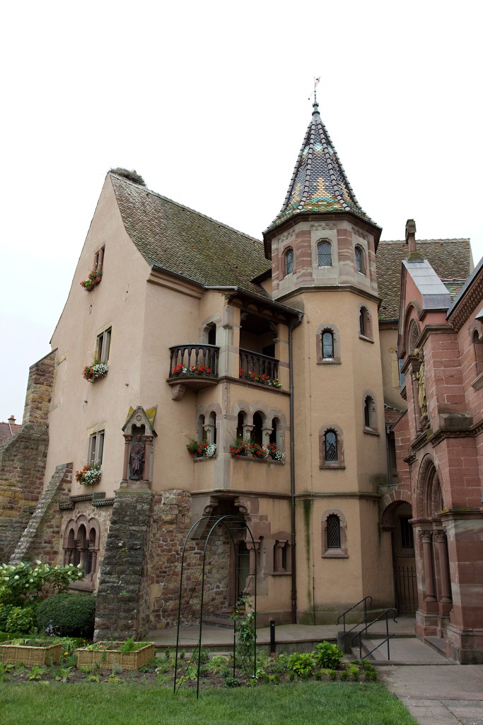eguisheim elzas vogezen hdr france frankrijk vosges Egisheim kapel van Saint-Leon-IX Notre-Dame de Pitie